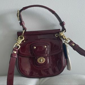 Coach Crossbody Bad Burgundy